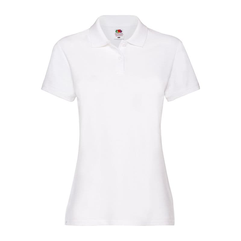 LADIES PREMIUM POLO coloris Blanc