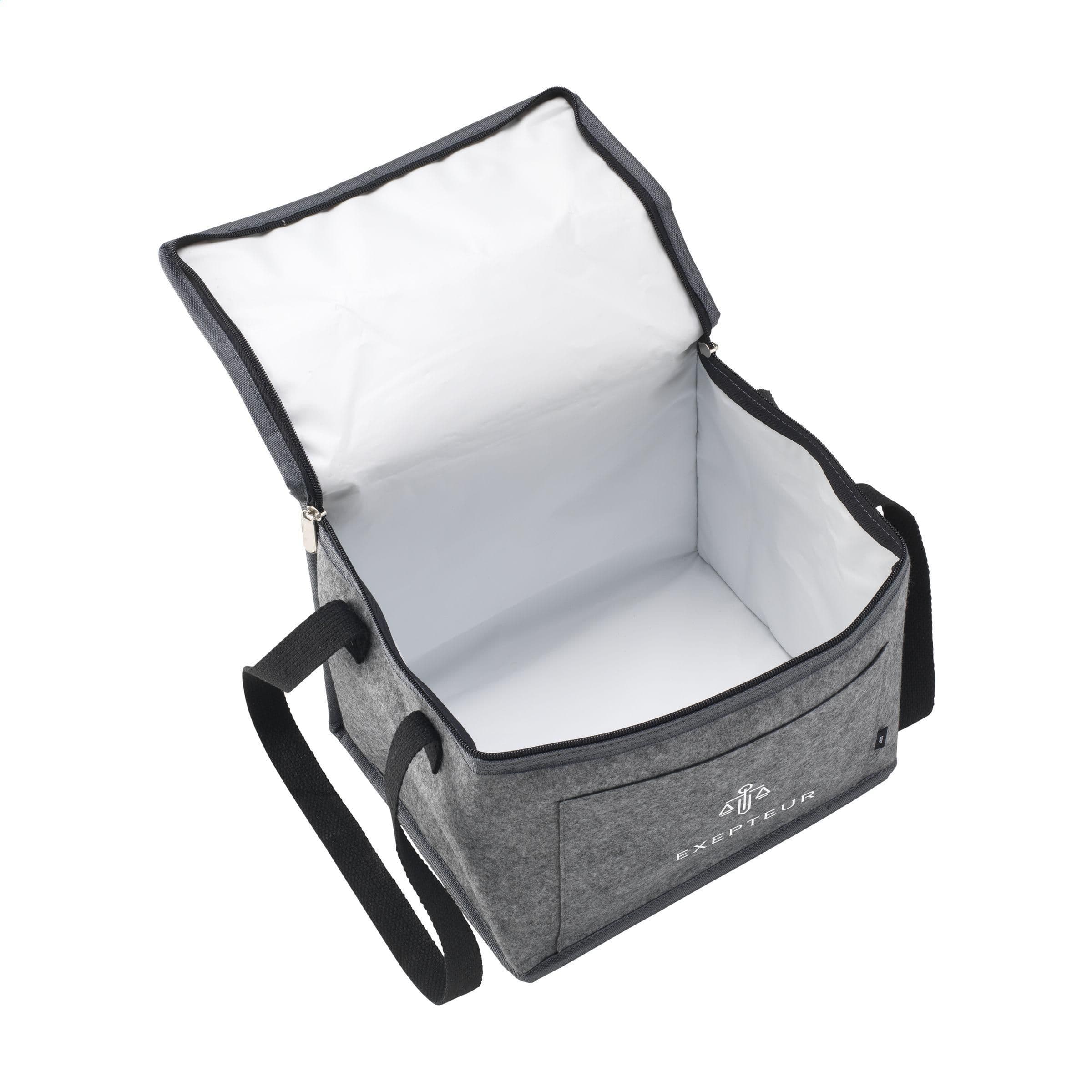 Sac isotherme Keep-it-Cool GRS feutre RPET en situation
