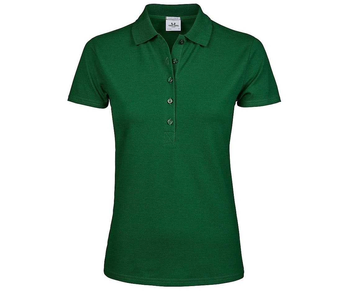 LADIES LUXURY STRETCH POLO coloris Vert forêt