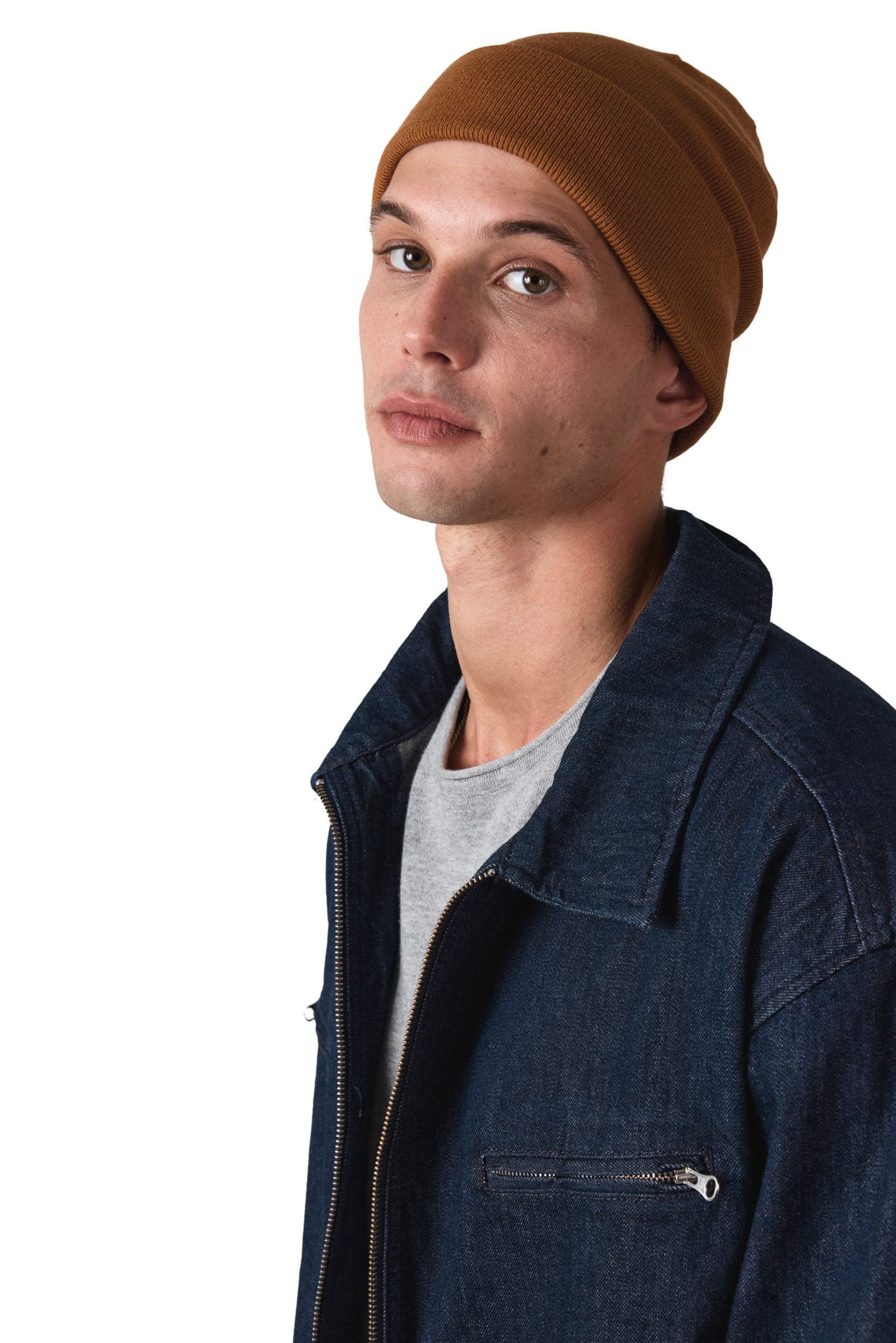 Bonnet avec revers - K-up Gold Label en situation