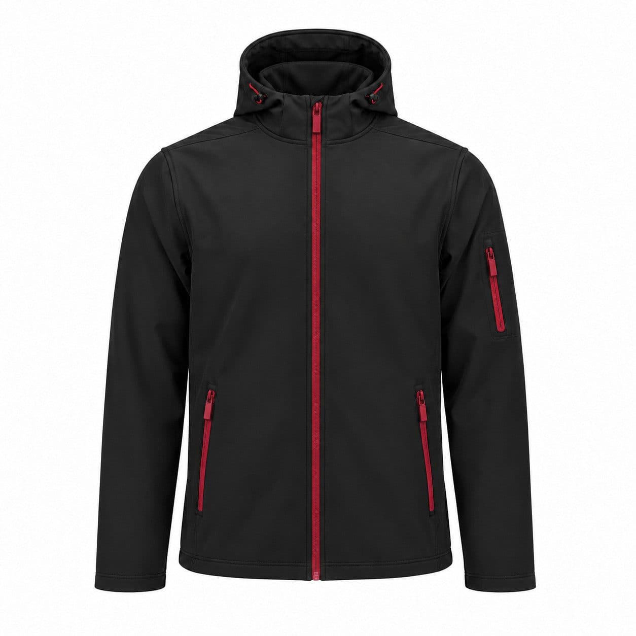 ATLANTIC HOODIE coloris Noir / Rouge