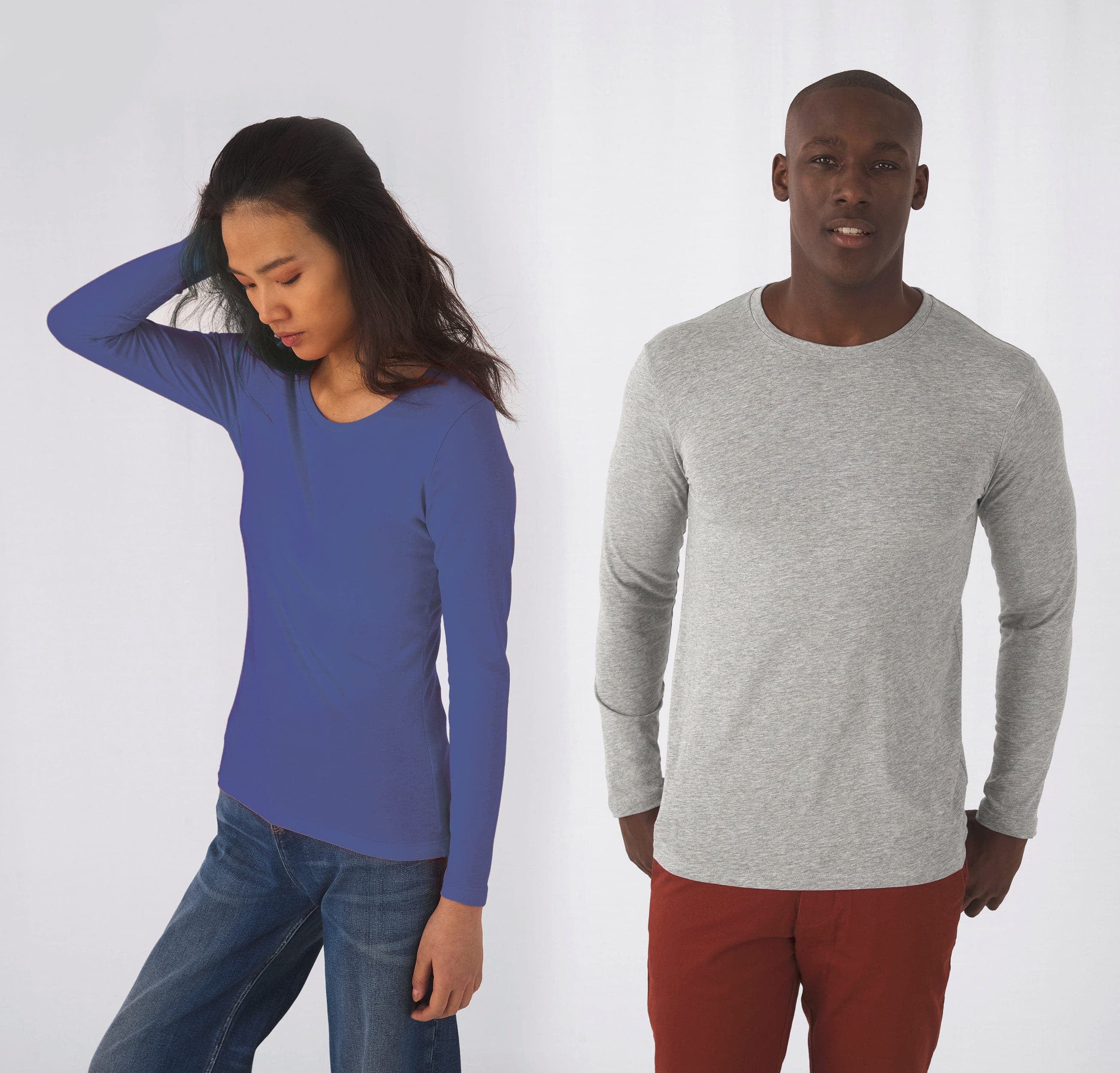 T-shirt bio Inspire femme manches longues en situation