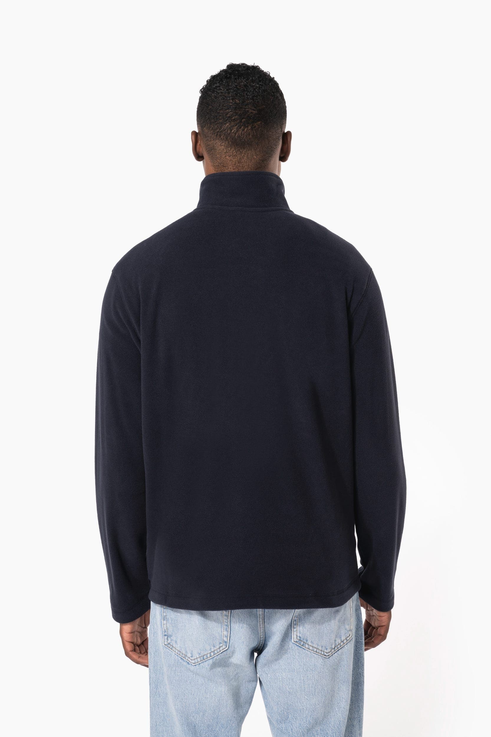 Veste micropolaire zippée unisexe en situation