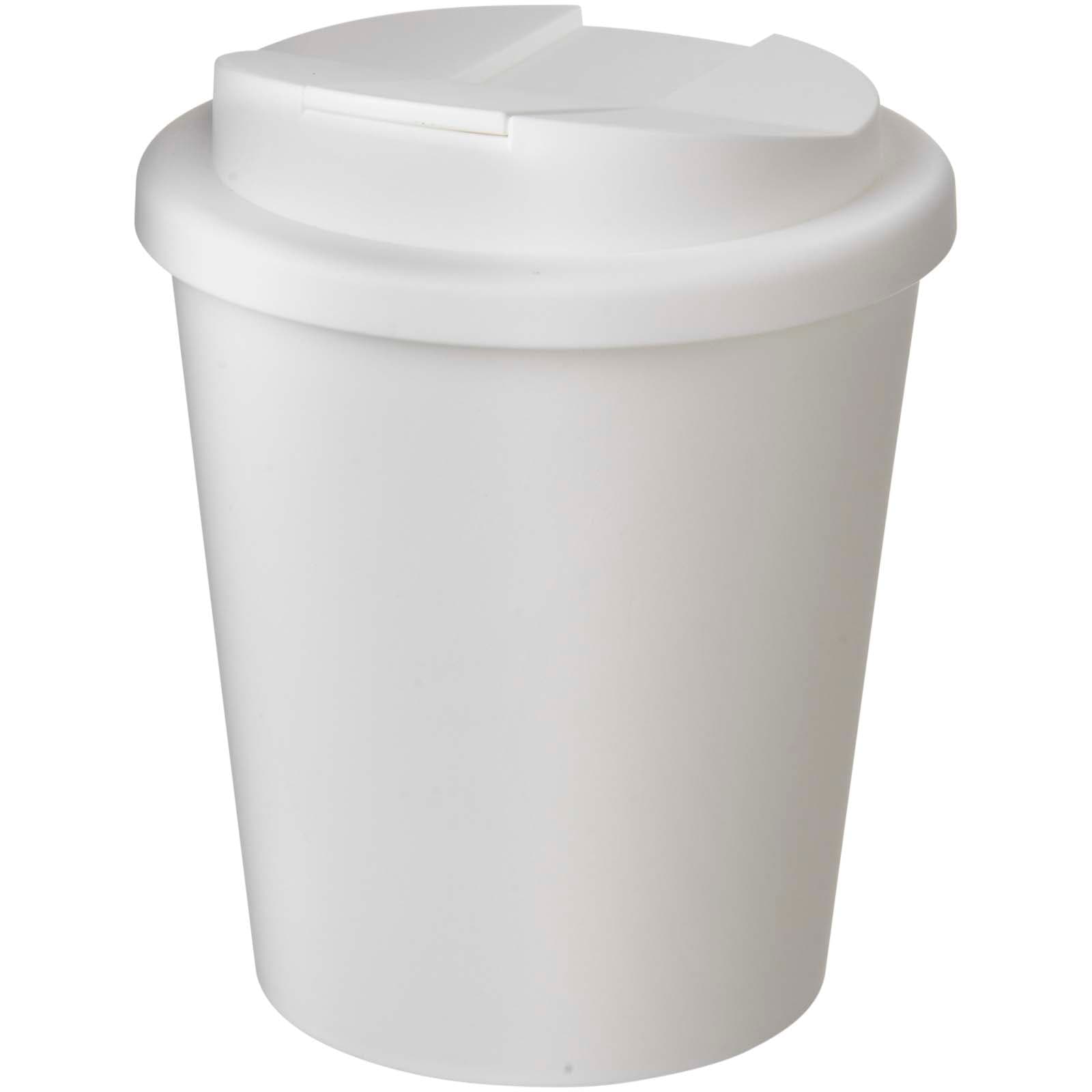 Americano® Espresso POP gobelet de 250 ml avec couvercle anti-éclaboussures coloris Blanc