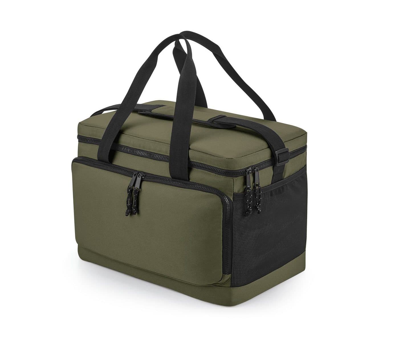 RECYCLED LARGE COOLER SHOULDER BAG coloris Vert militaire
