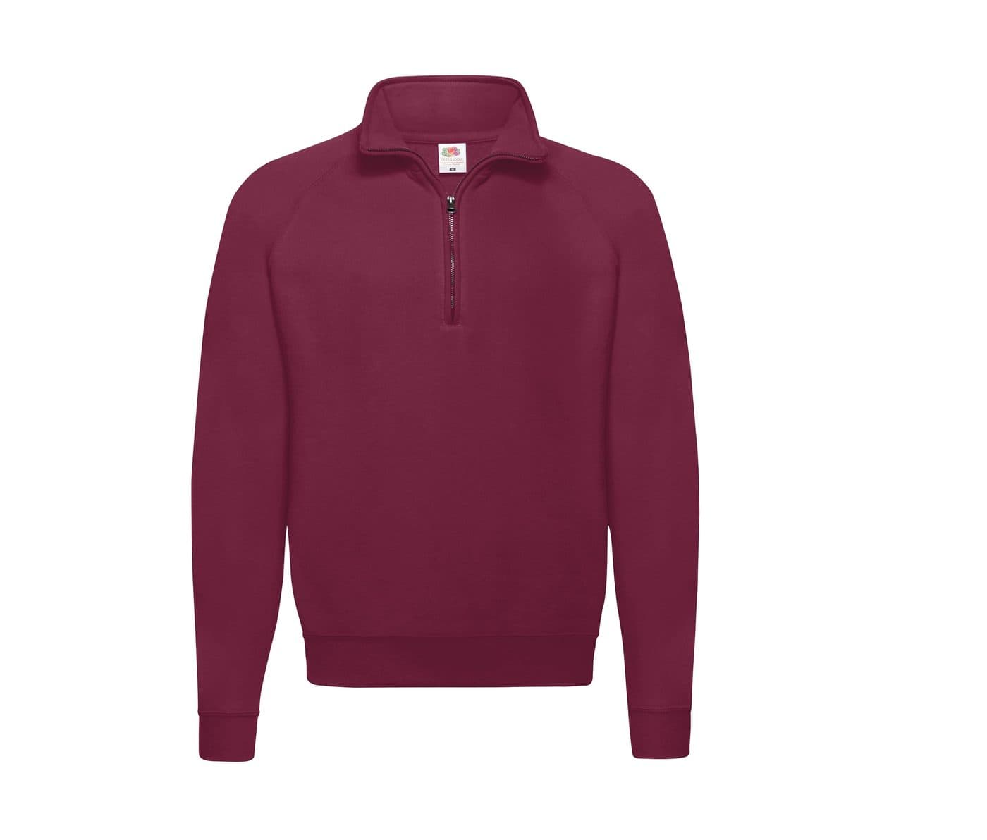 CLASSIC ZIP NECK SWEAT coloris Bordeaux