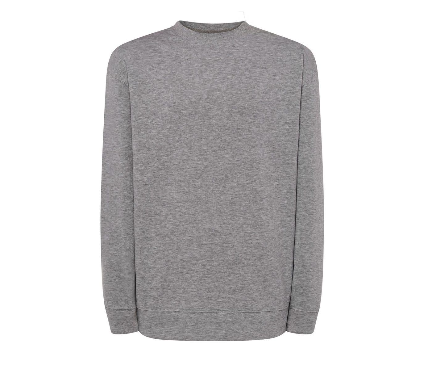 JT SWEATSHIRT CR coloris Gris chiné