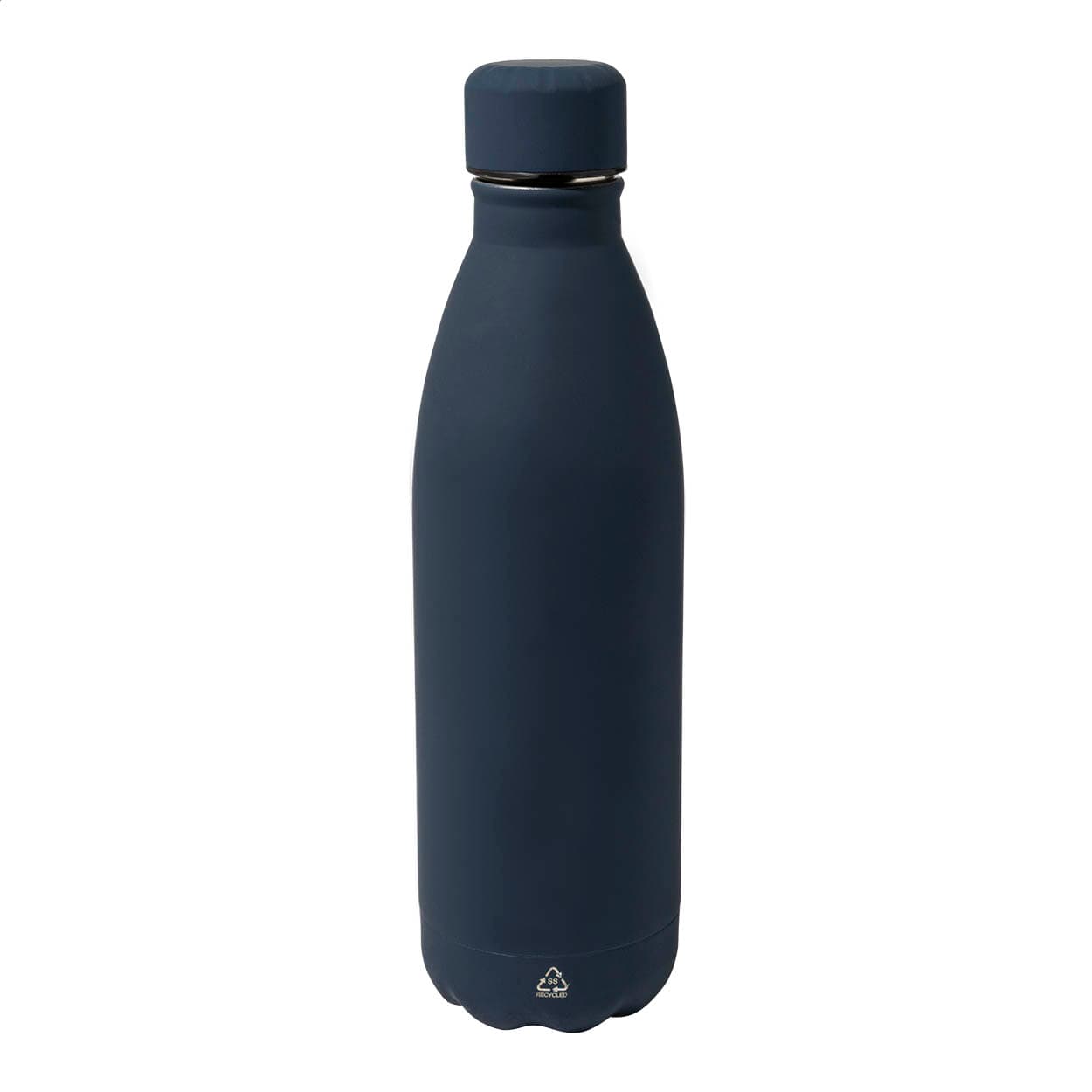 Bouteille en acier inoxydable recyclée coloris Bleu foncé