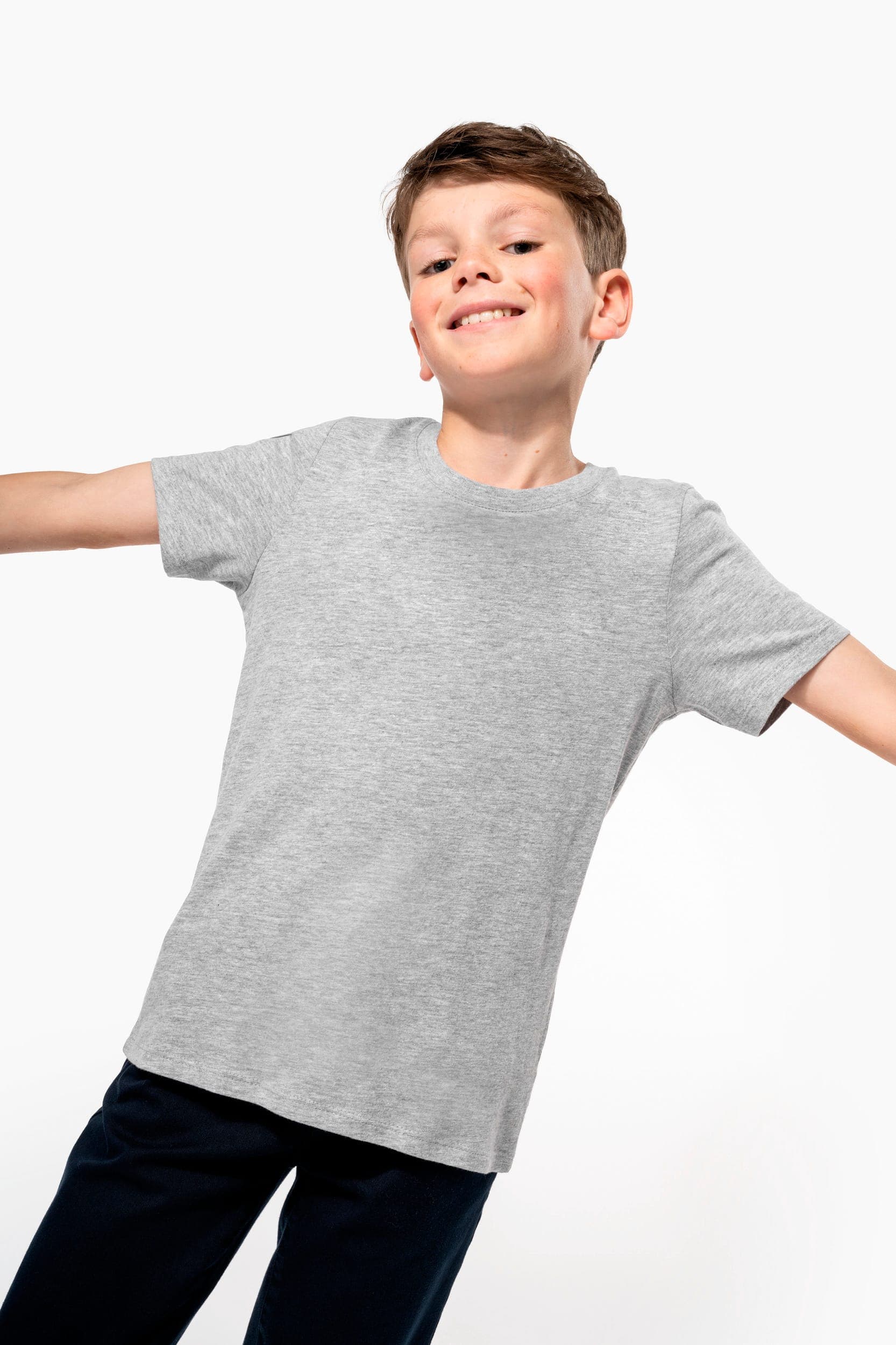 T-shirt col rond enfant en situation