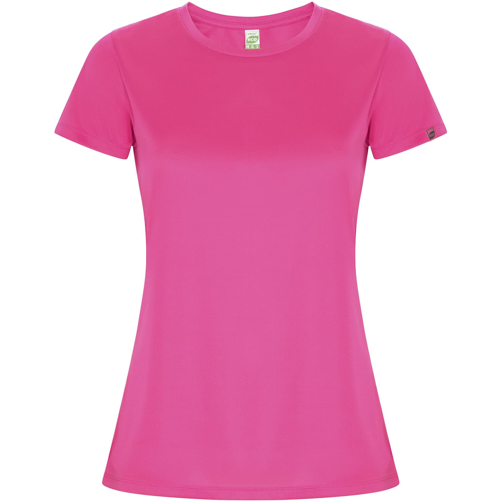 T-shirt sport de 135 g/m² Imola à manches courtes pour femme coloris Rose fluo
