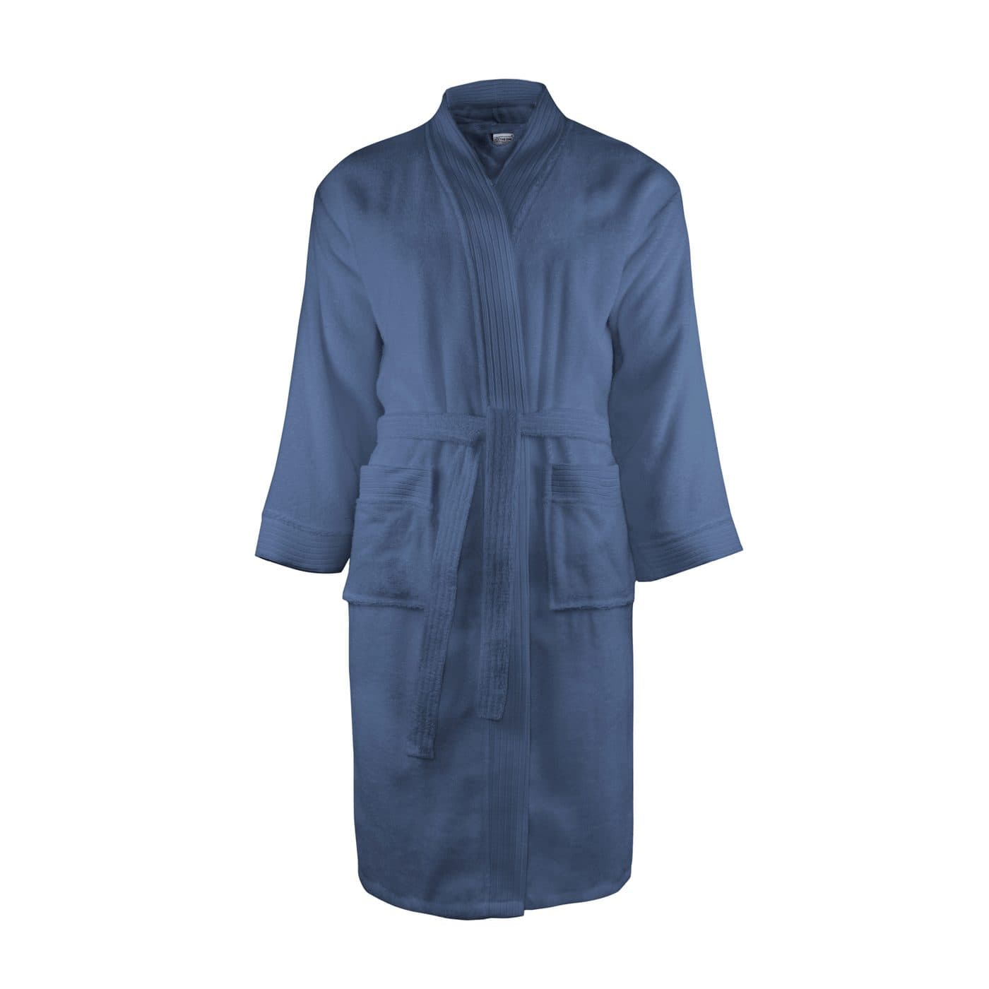 CLASSIC BATHROBE coloris Denim délavé