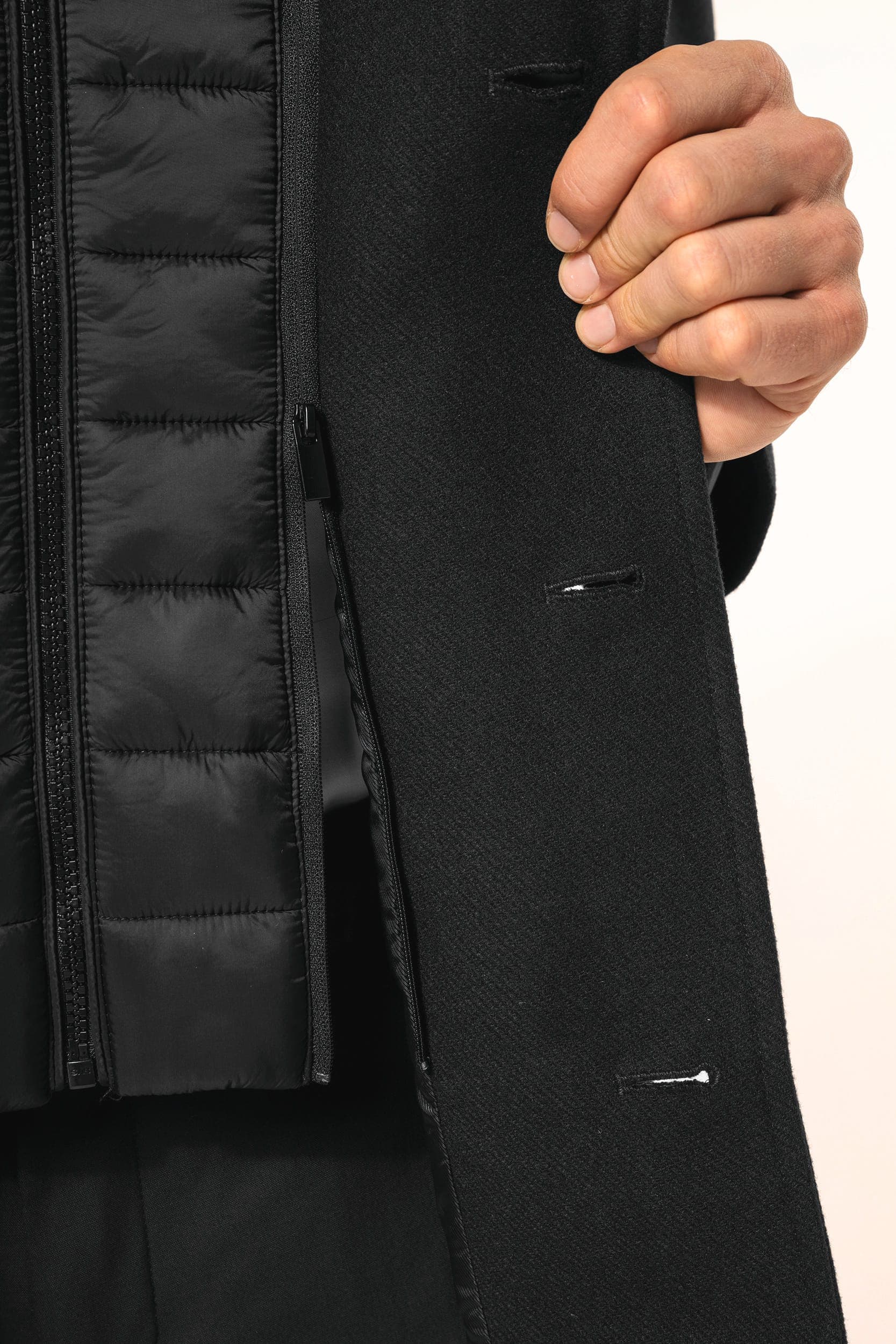 Manteau homme en situation