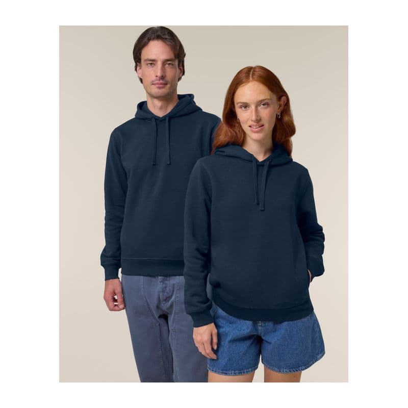 Sounder unisex Side Pocket Hoodie coloris Bleu marine