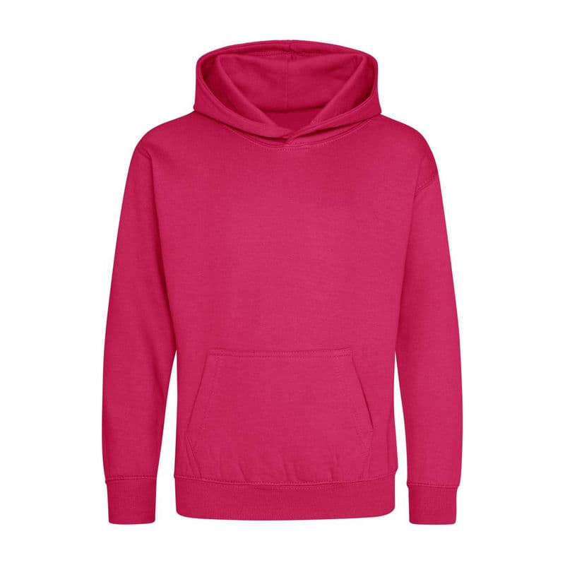 KIDS HOODIE coloris Rose vif