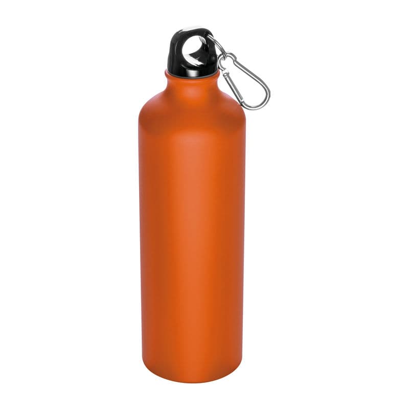 Bouteille de boisson métal avec mousqueton Brno 800 ml