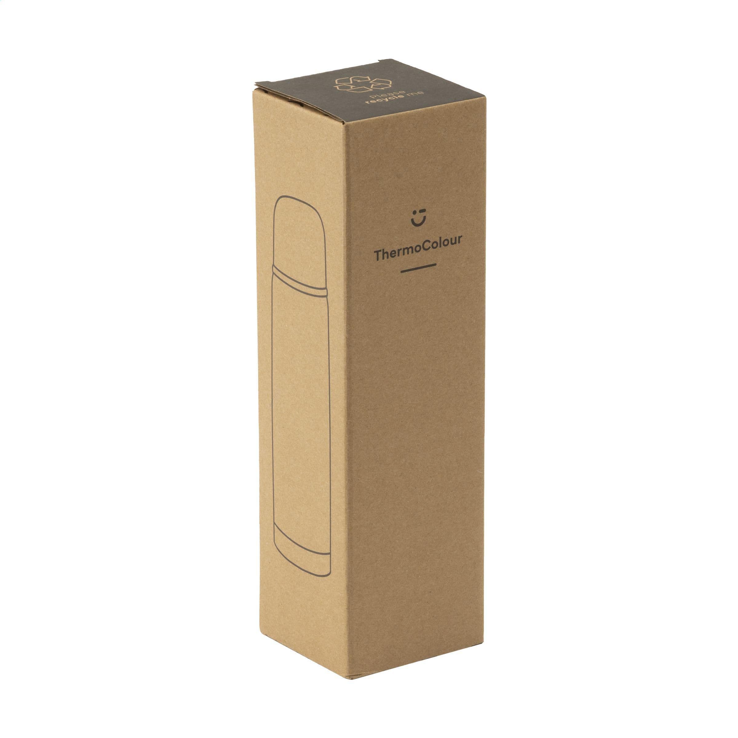 Bouteille thermos ThermoColour RCS acier recyclé 500 ml en situation
