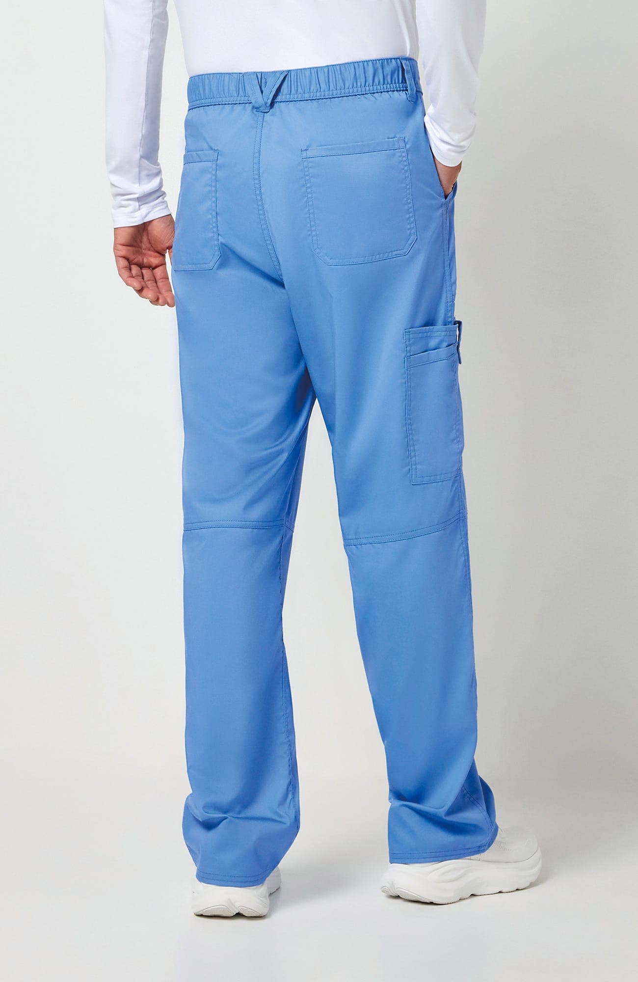 Pantalon cargo à braguette homme en situation
