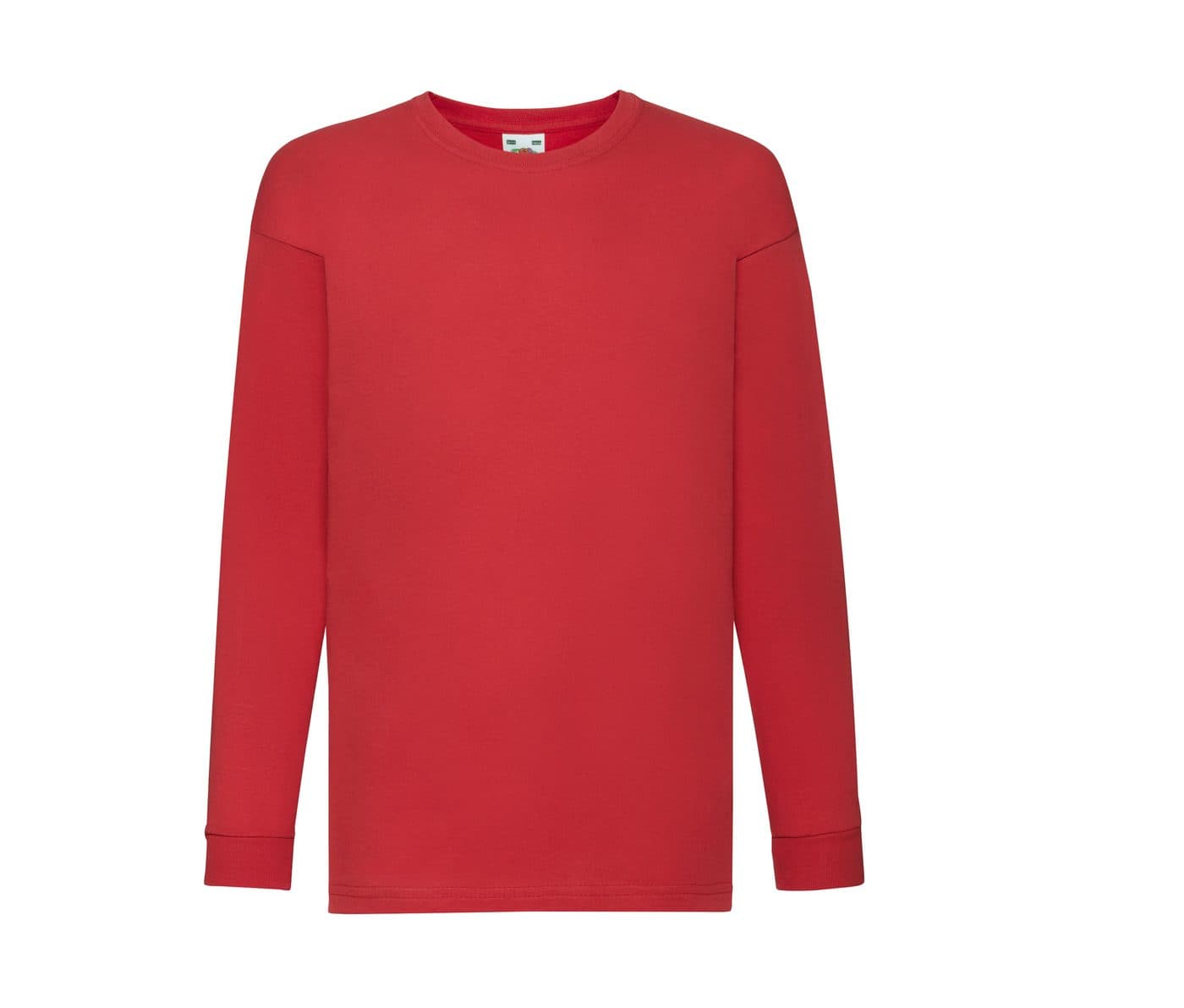 KIDS VALUEWEIGHT LONG SLEEVE T coloris Rouge