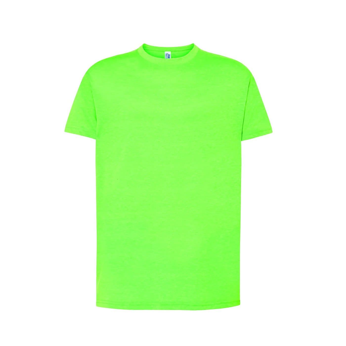 MAN REGULAR T-SHIRT coloris Vert citron fluo
