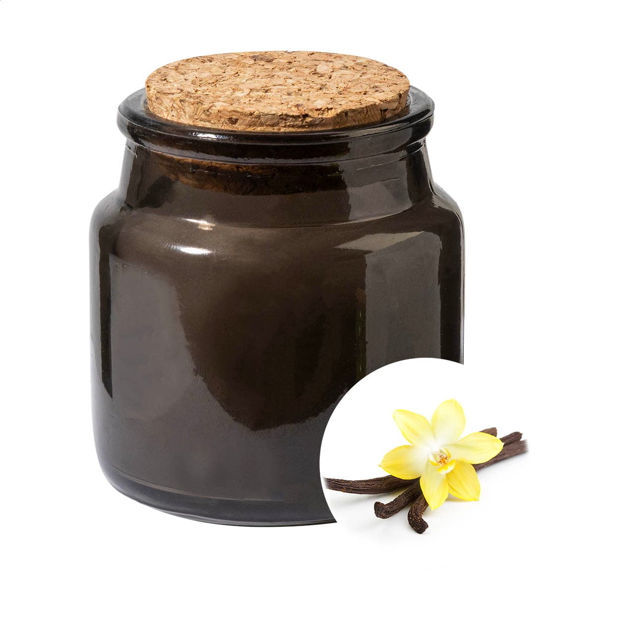 Bougie coloris Noir