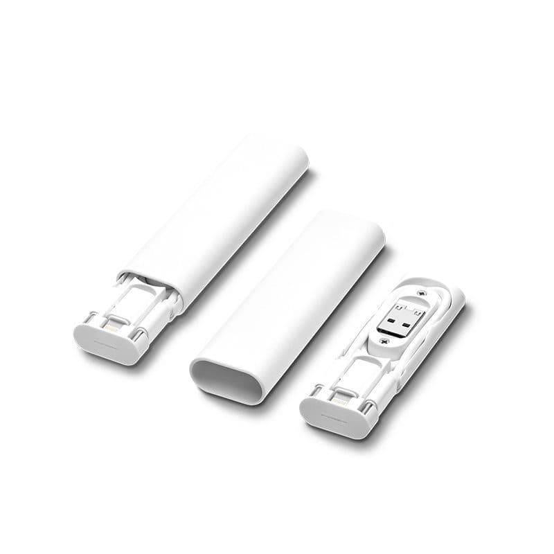 BOÎTIER D'ADAPTATEURS ET CÂBLE DE DONNÉES USB-C en situation