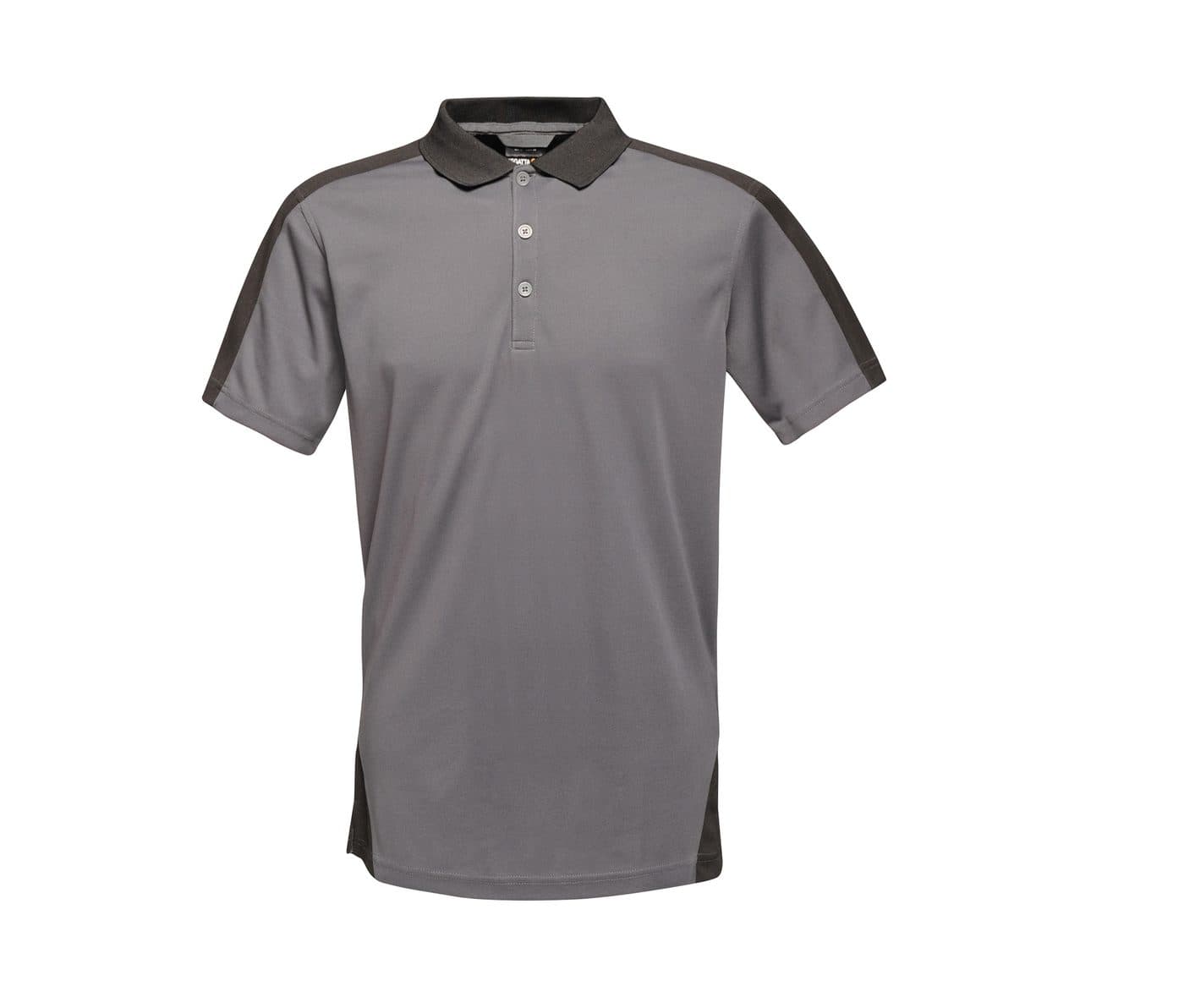 CONTRAST COOLWEAVE POLO coloris Gris Seal / Noir