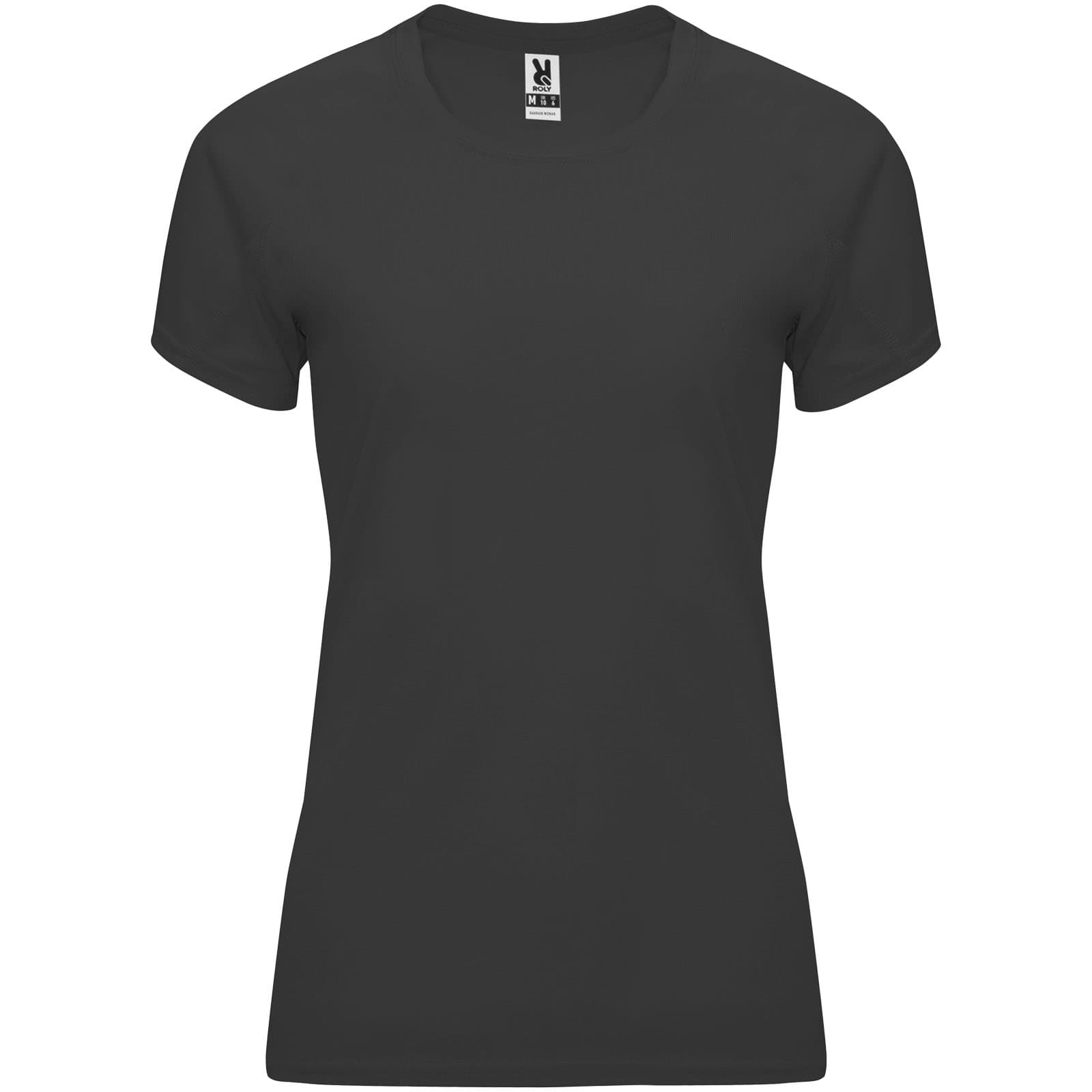 T-shirt de sport de 135 g/m² Bahrain à manches courtes pour femme coloris Plomb foncé