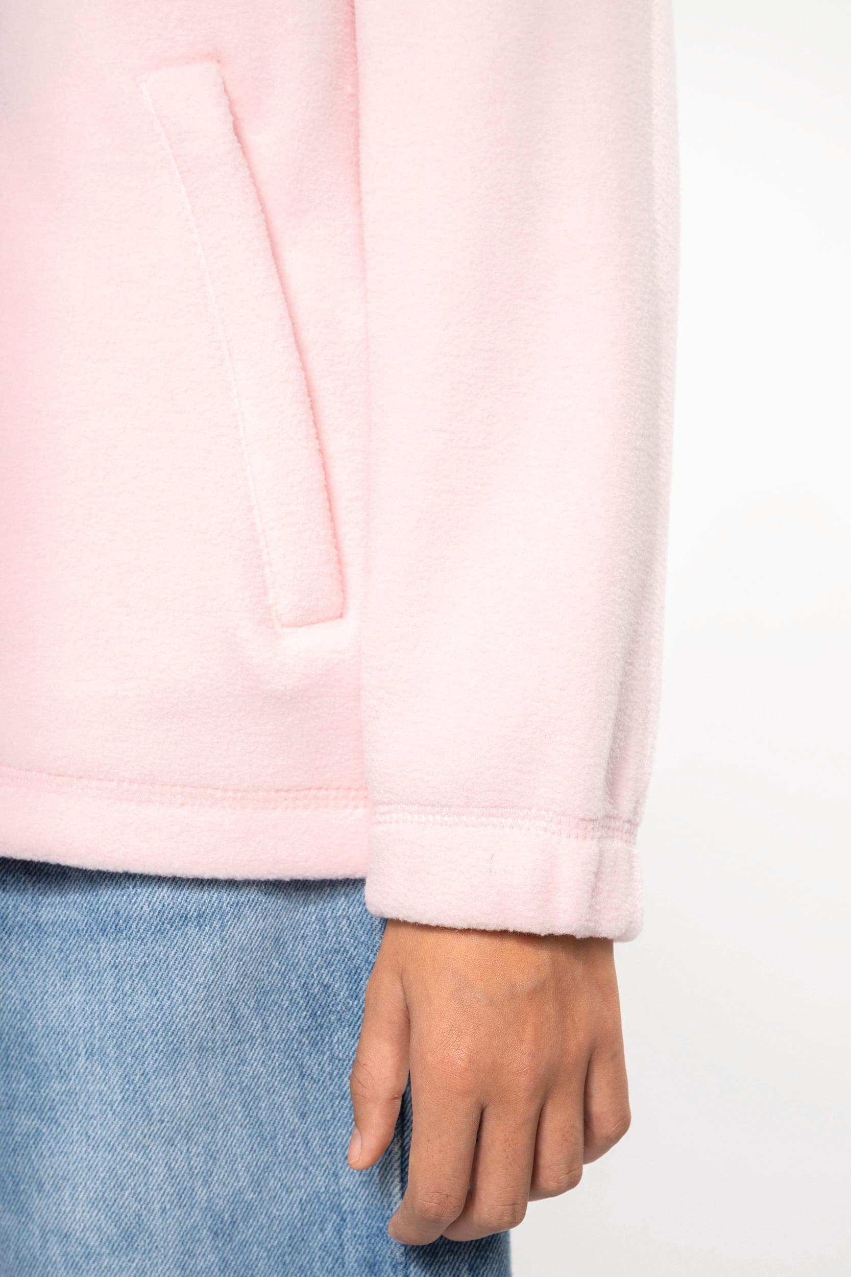 Veste micropolaire zippée enfant en situation