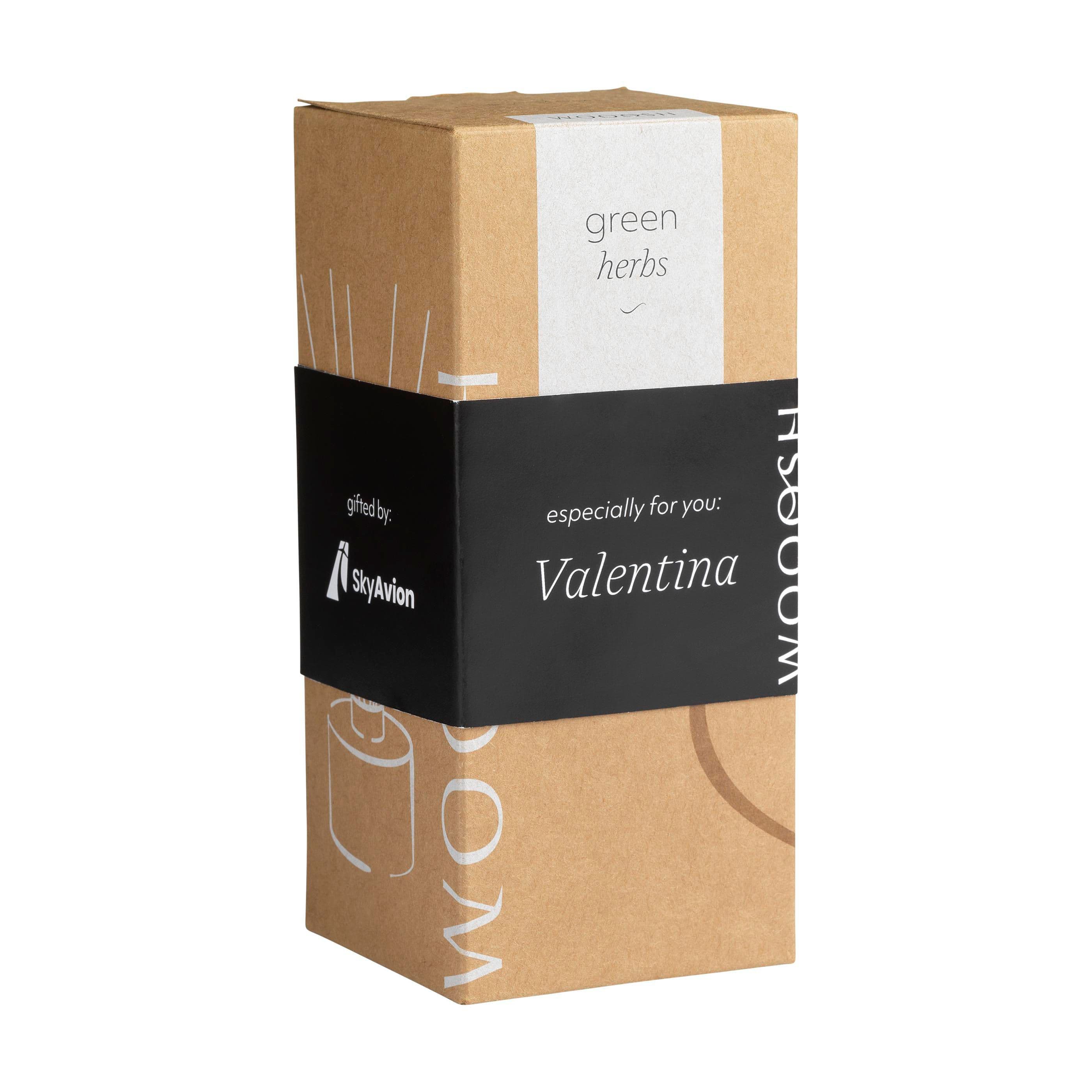 Bâtonnets de parfum Wooosh Fragrance Sticks herbes vertes en situation