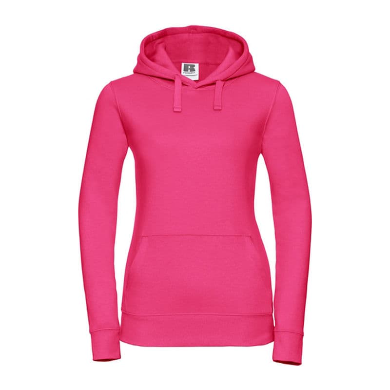 Ladies' Authentic Hooded Sweat coloris Fuchsia