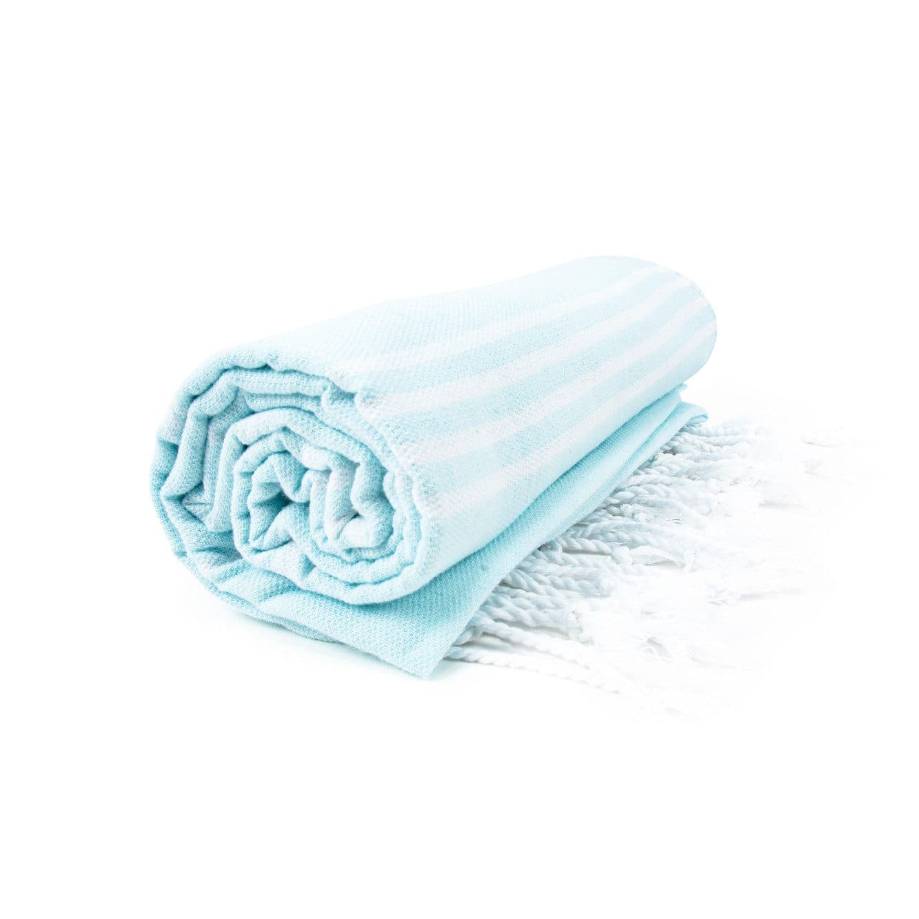HAMAM SULTAN TOWEL coloris Menthe / Blanc