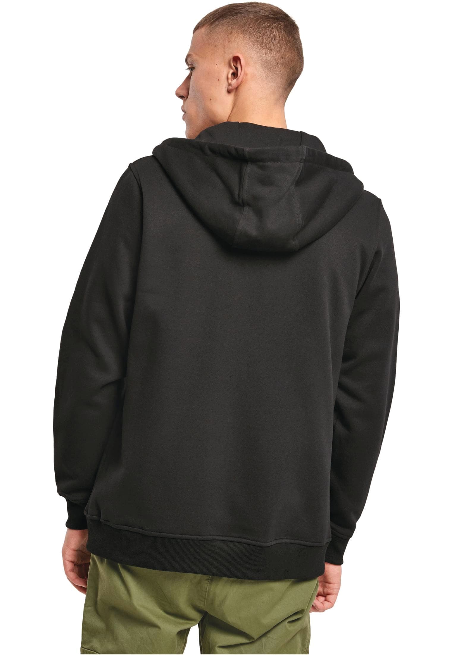 Sweat zippé capuche lourd en situation