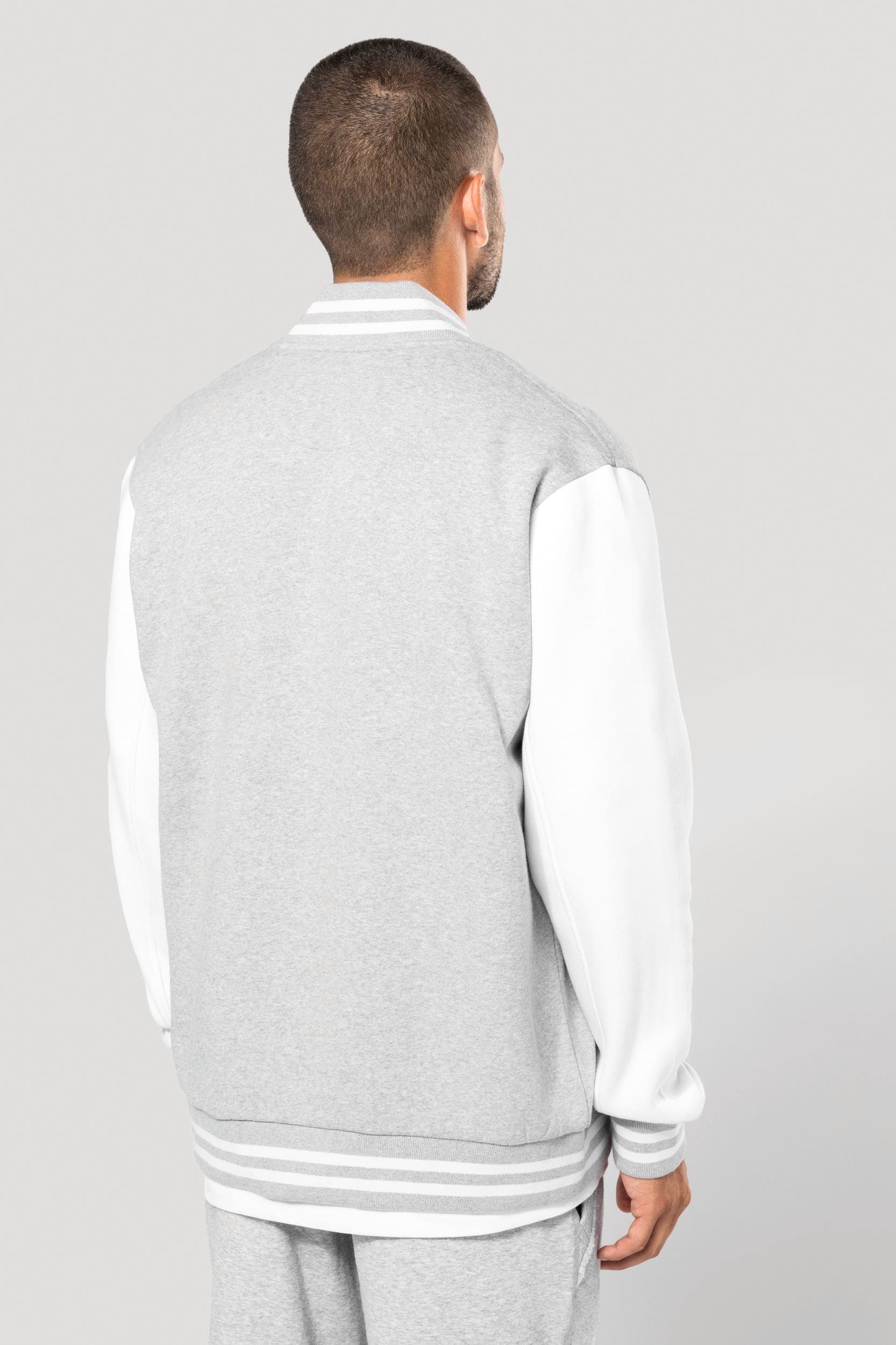 Blouson molleton teddy unisexe en situation