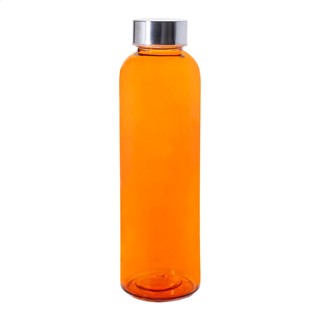 Bouteille en verre coloris Orange
