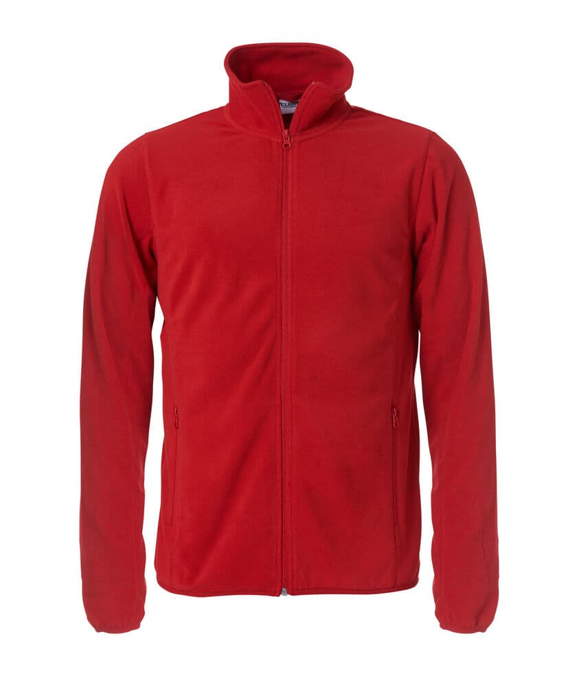 Clique Basic Micro Fleece Jacket coloris Rouge