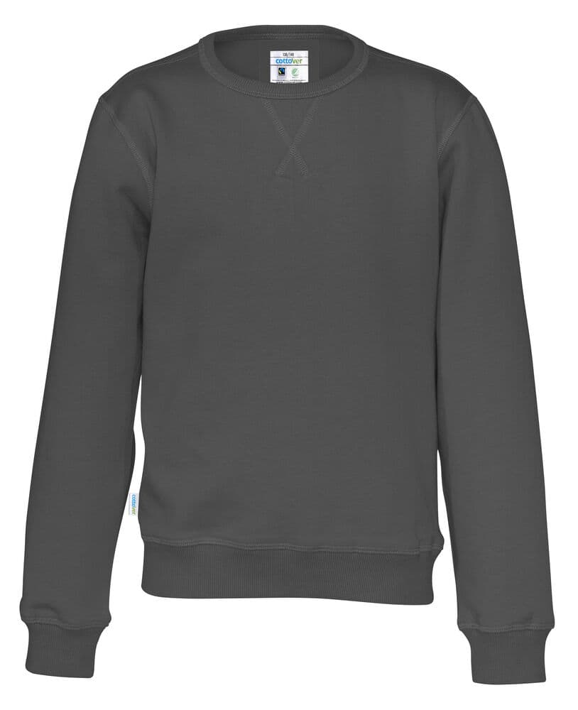 SWEAT COL ROND ENFANT - CERTIFIÉ GOTS