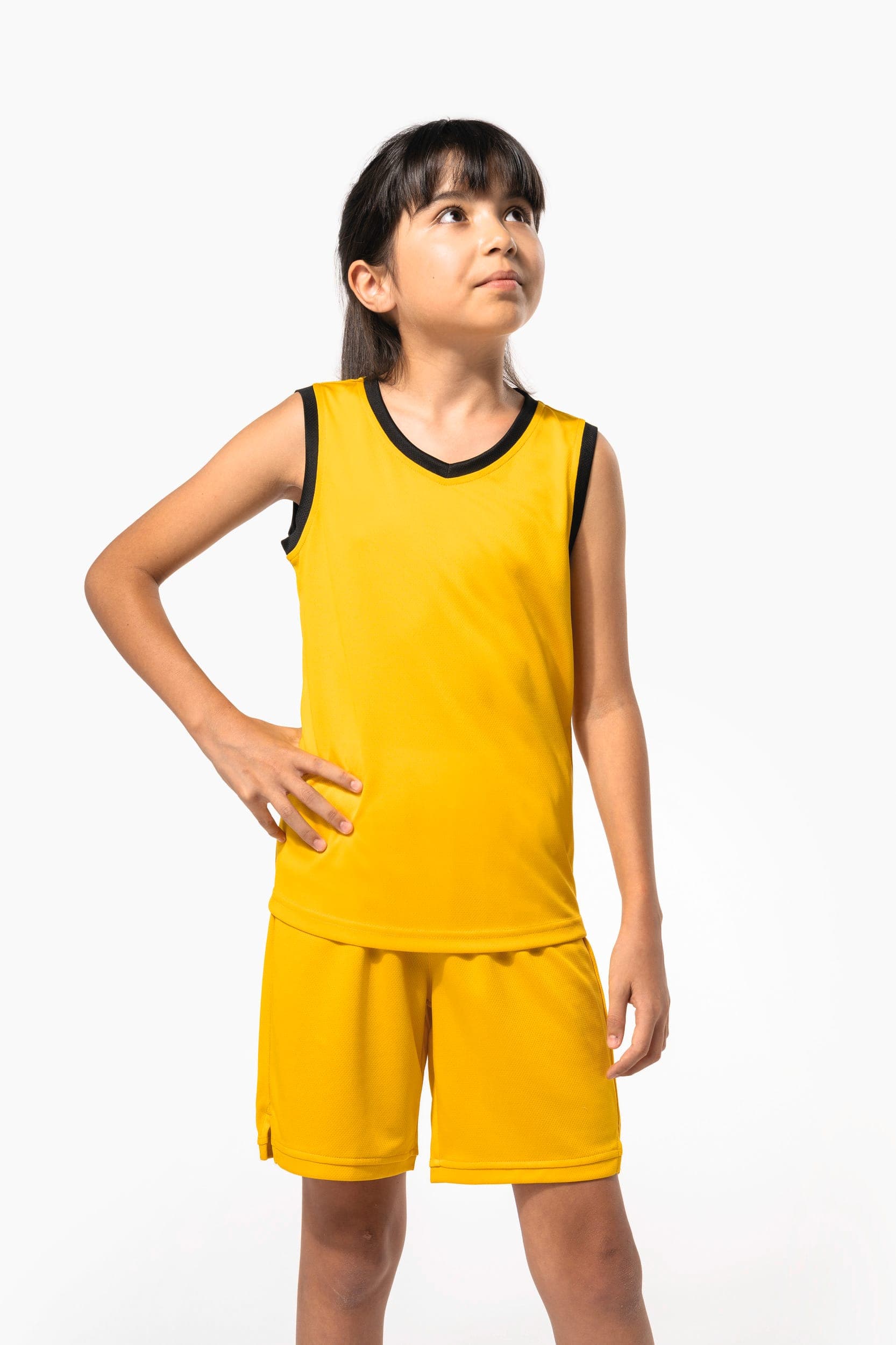 Maillot de basket-ball enfant en situation