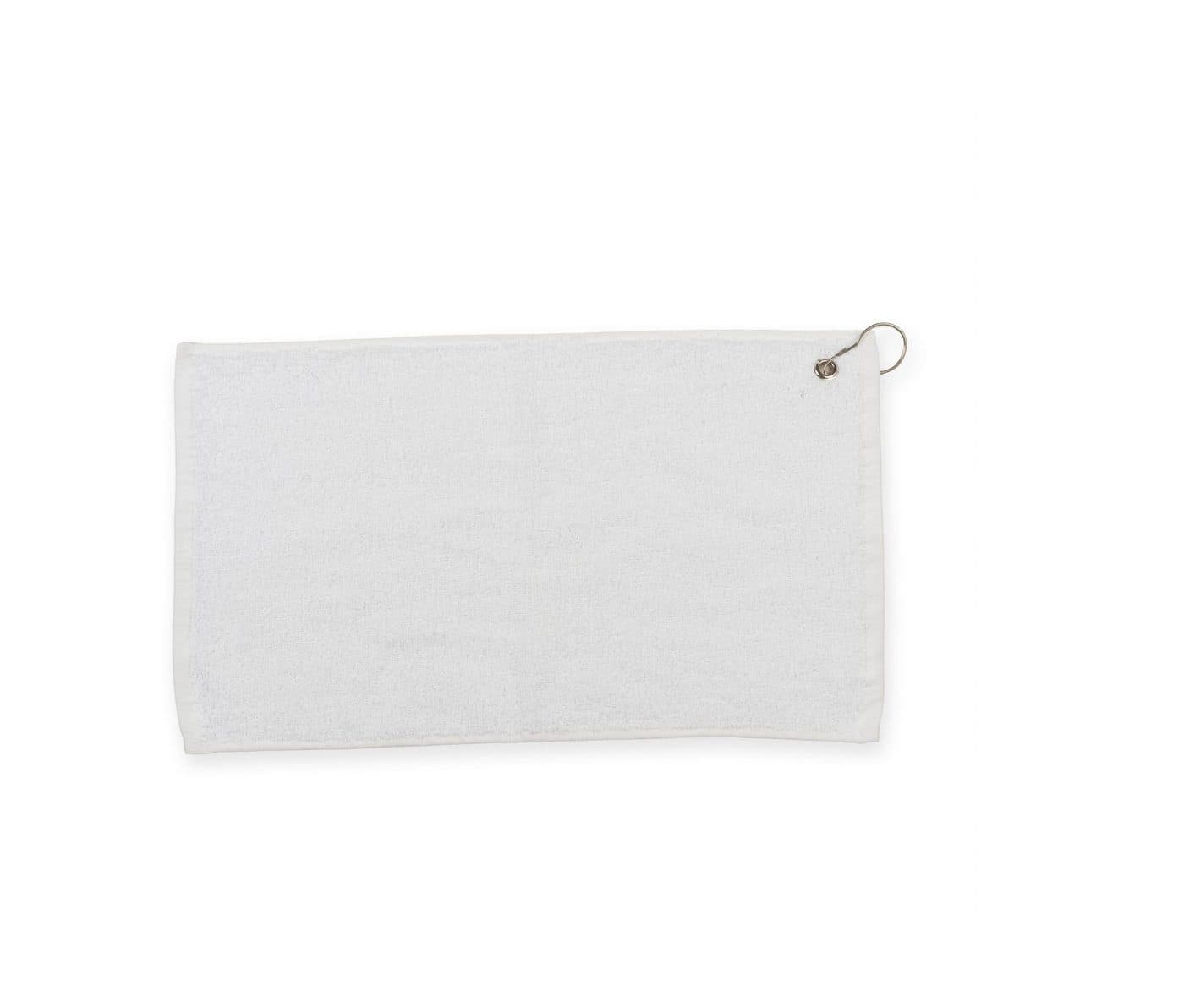 LUXURY GOLF TOWEL coloris Blanc