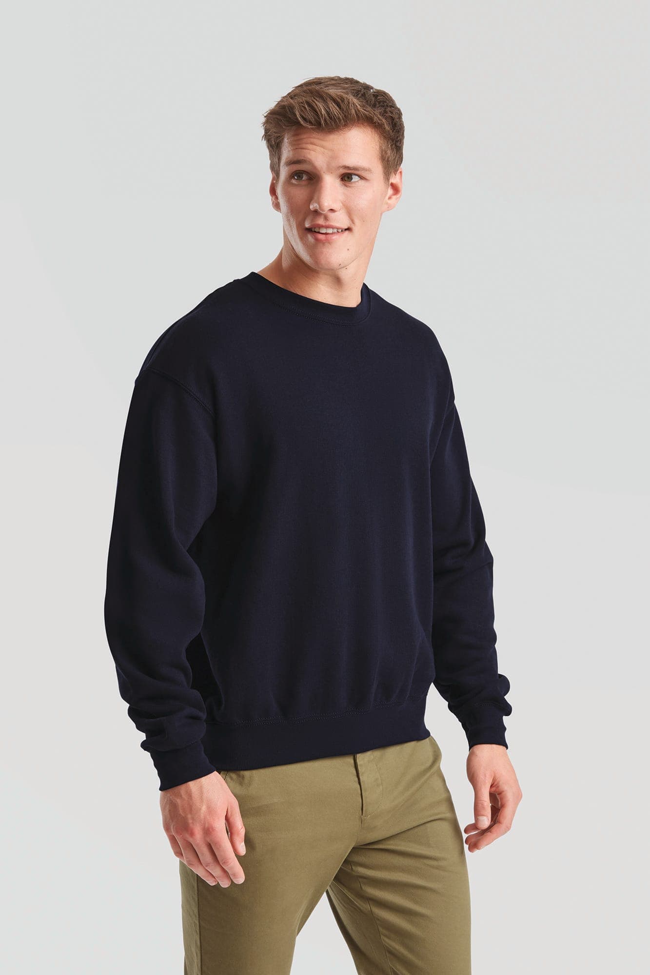 Sweat-shirt col rond Classic (62-202-0) en situation