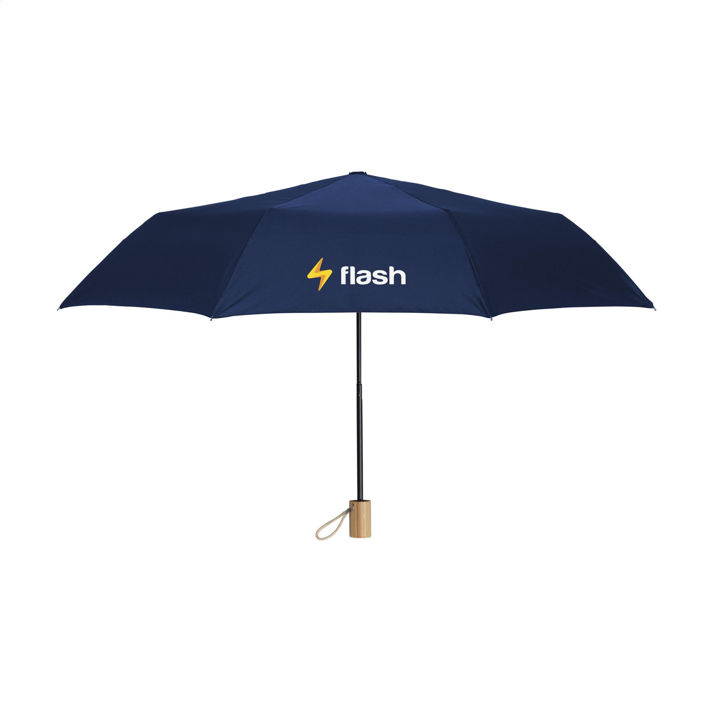 Parapluie pliable mini RCS RPET 21 inch en situation