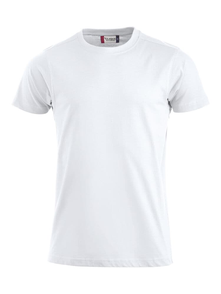 Clique Premium-T Mens coloris Blanc
