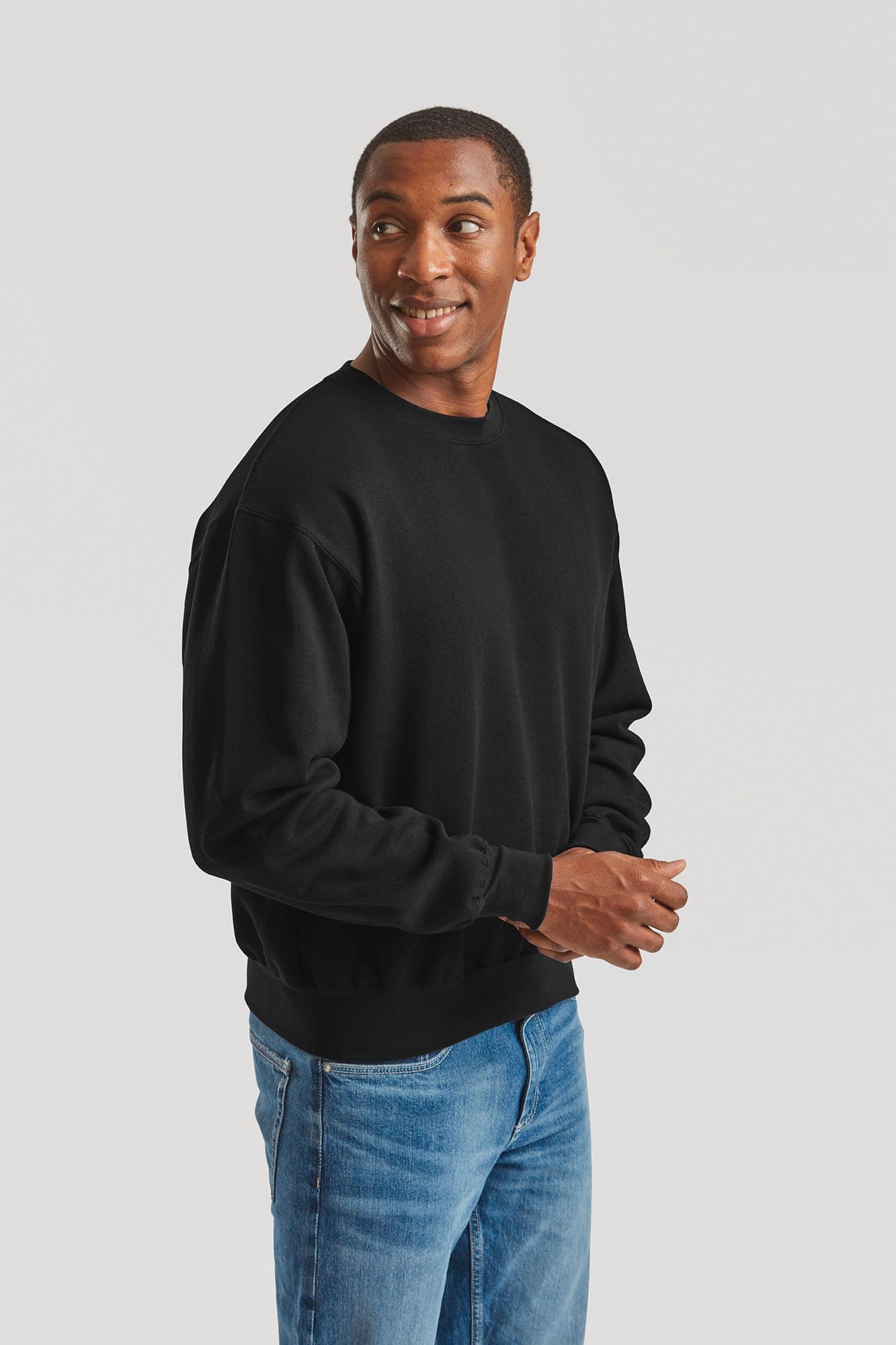 Sweat col rond coton Homme en situation