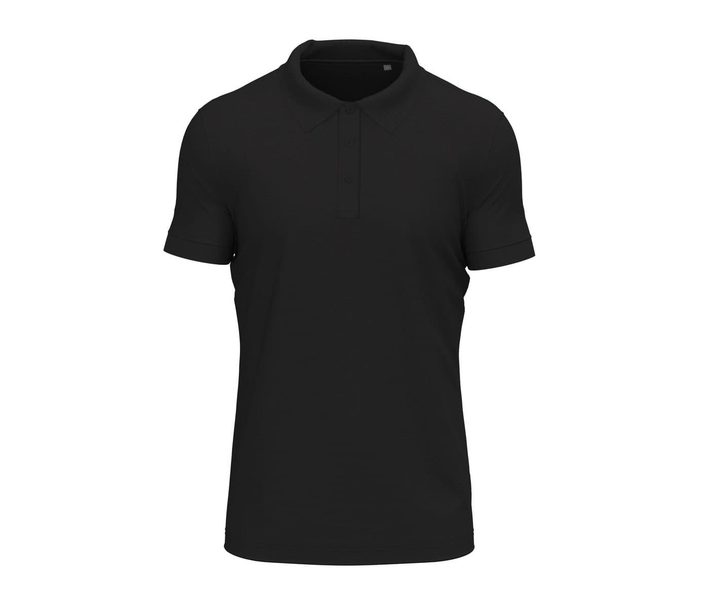 STRETCH POLO coloris Noir opale