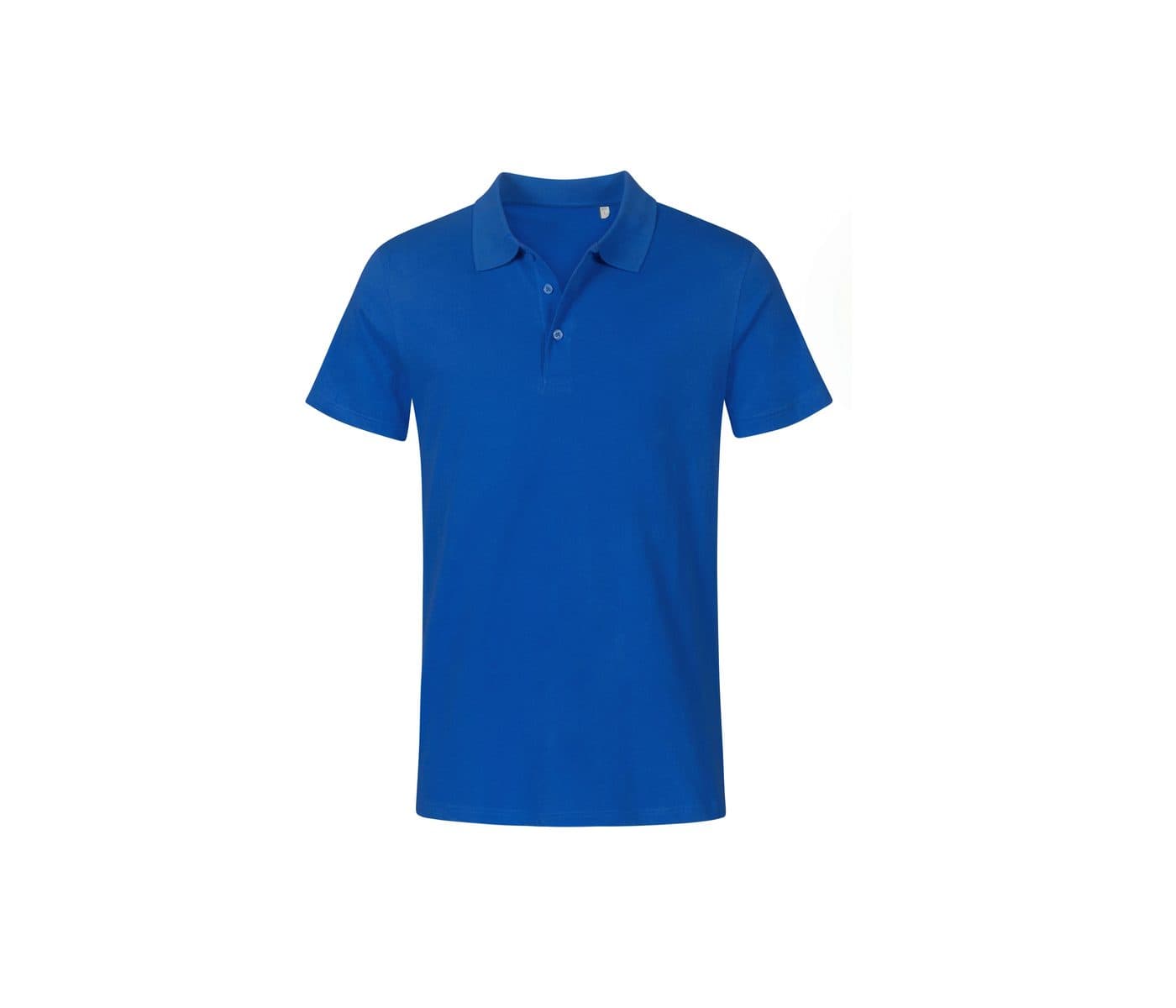 MEN'S JERSEY POLO coloris Bleu roi