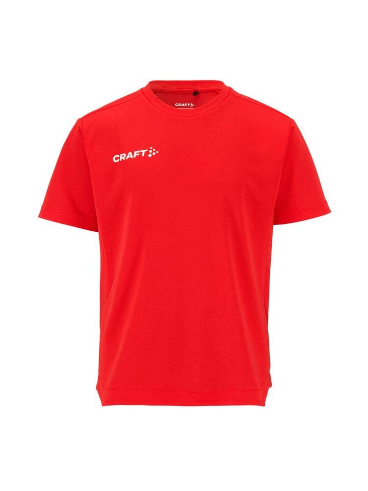 Craft Evolve 2.0 structured jersey jr coloris Rouge