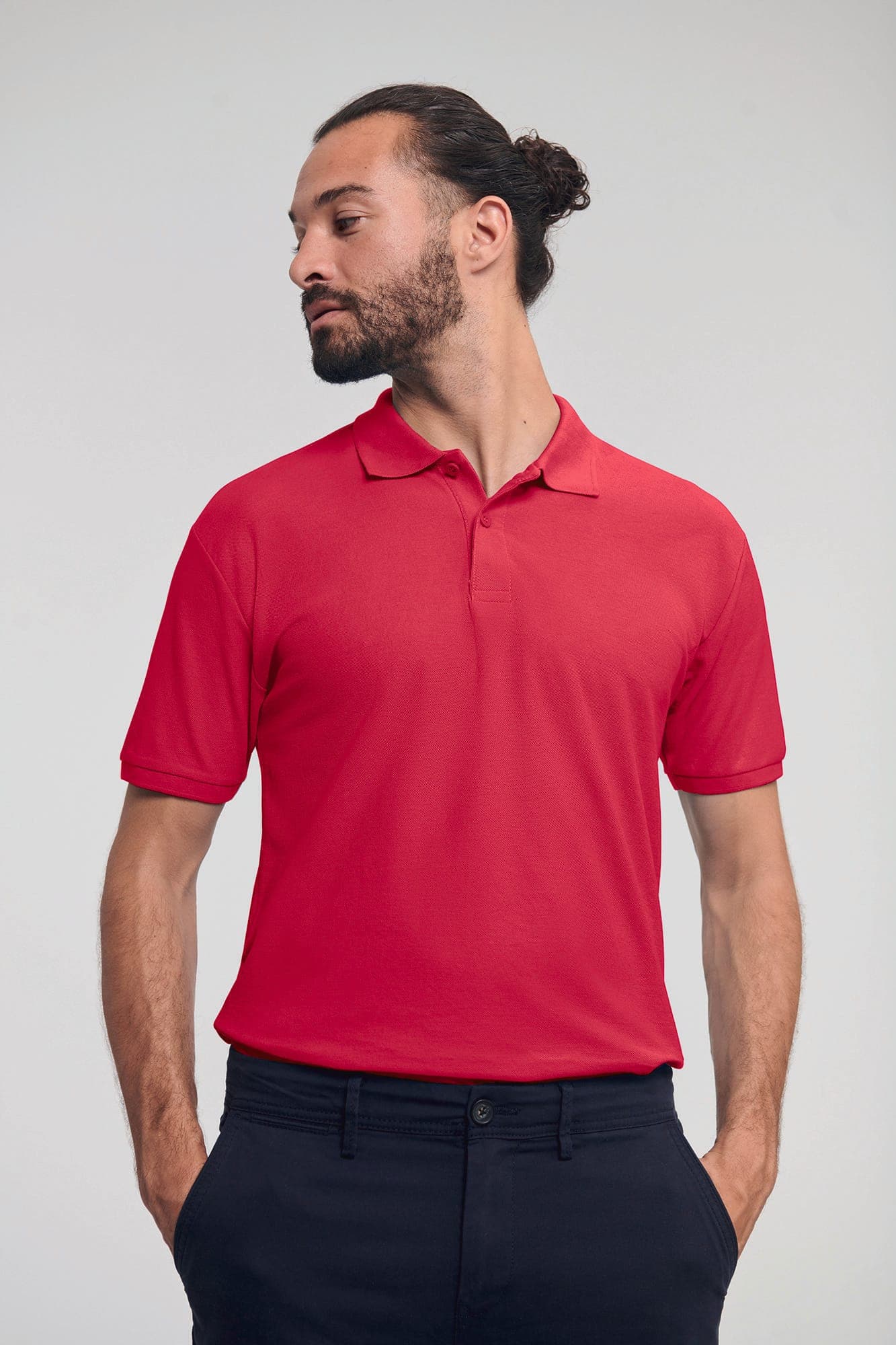 Polo homme Authentic Eco en situation