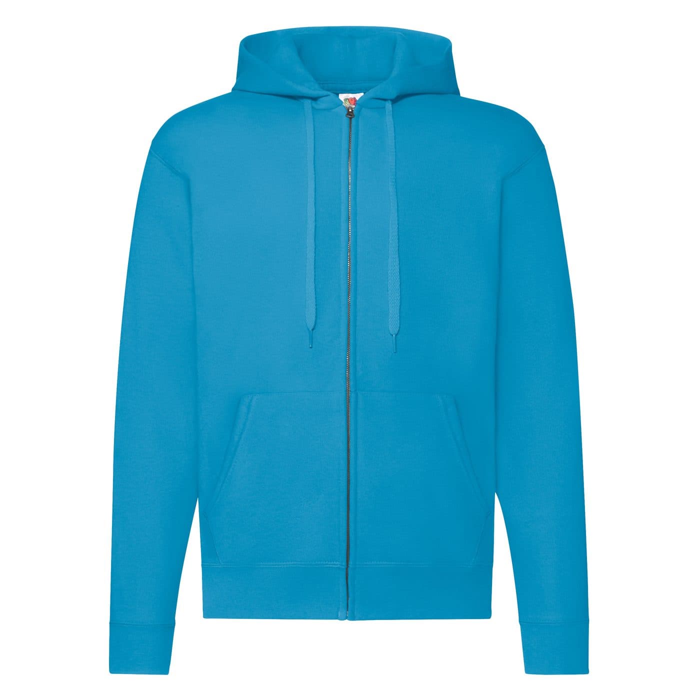 CLASSIC HOODED SWEAT JACKET coloris Bleu azur