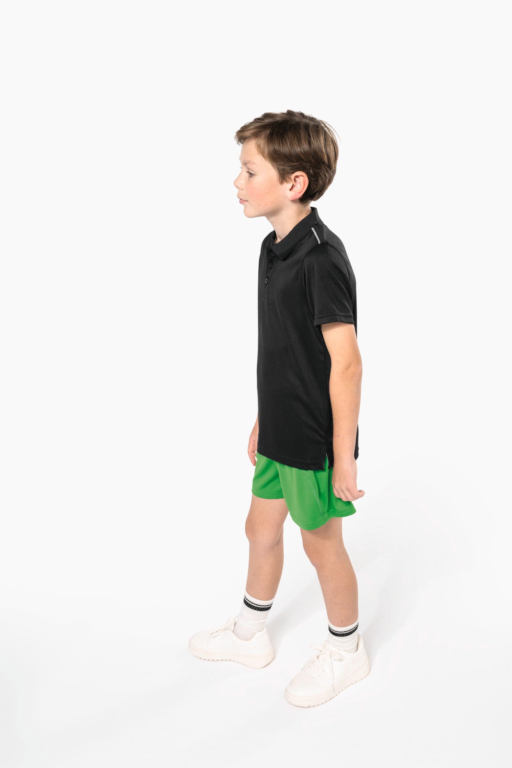 Polo manches courtes enfant en situation