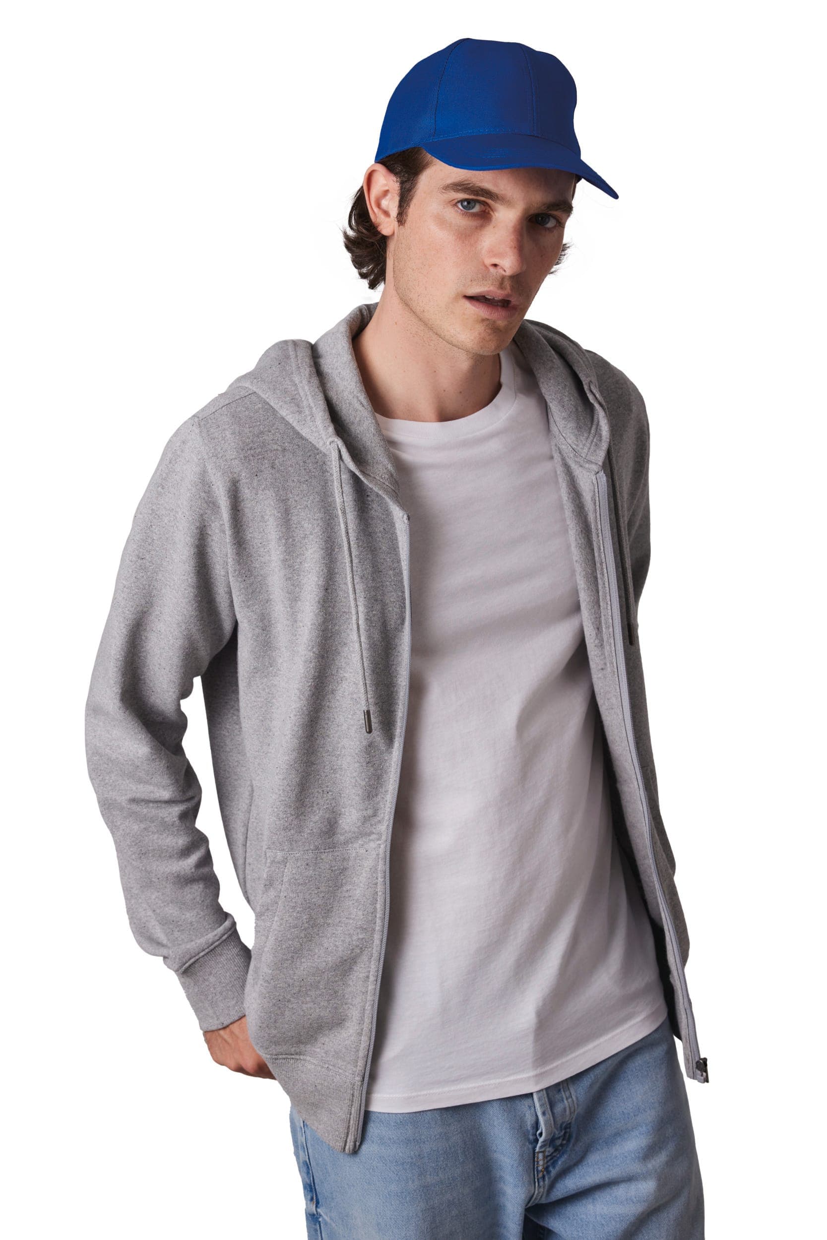Casquette polyester - 6 panneaux en situation