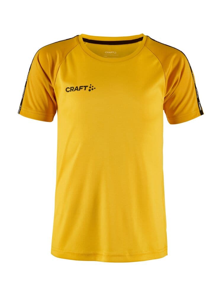 Craft Squad go contrast jersey jr coloris Or / Jaune